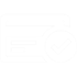 White vector image showing credit card and checkmark